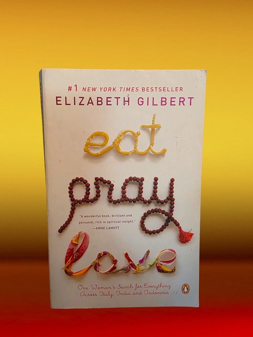 Elizabeth Gilbert "Eat Pray Love" Paperback Inspirational Memoir Bestseller Book